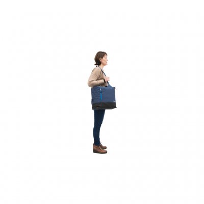 Dubbelt bärhandtag kan göras om till en axelrem