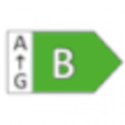 Energiklass B borgar för en lång drifttid på batteri.