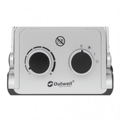Outwell Katla Värmefläkt - tydliga effektvred med snygg design