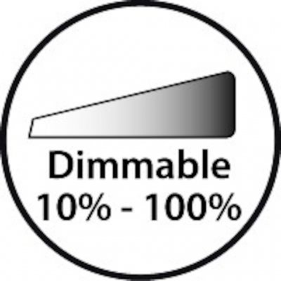 Dimbar lampa för campingsemestern.