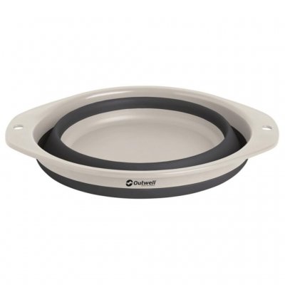 Skålen är mycket packvänlig i hopfällt läge.