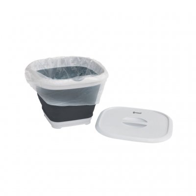 Hopfällbar hink med lock från Outwell.