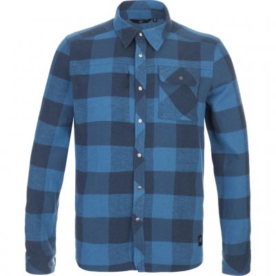 Praktisk och skön flannelskjorta från svenska 2117 tillverkad i organisk bomull och återvunnen polyester.