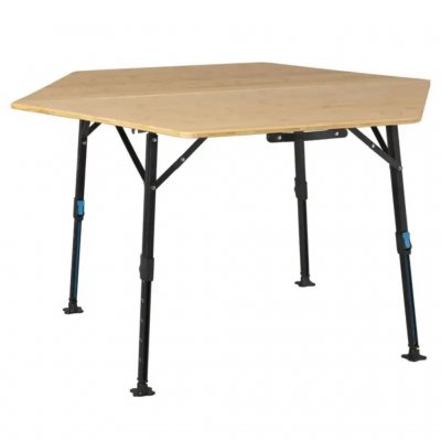 DEFA Hexagon Bambu 120 x 70 cm, Campingbord