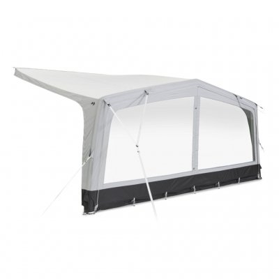Frontpanel till Telta Sky Link 400 soltak med luftkanaler.