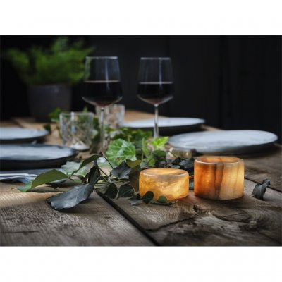 Unison Marble L Bordsljus Äkta Marmor