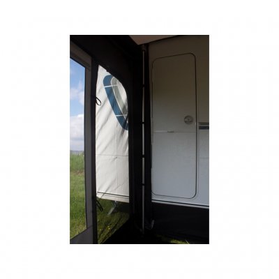 Aluminiumstänger för tätning mot husvagnsväggen till Kampa Lufttält. 2 st i varje förpackning.