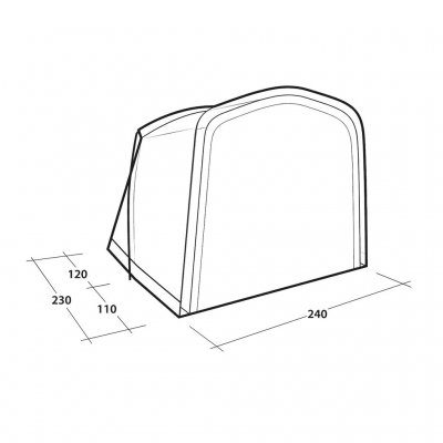 Outwell Sleep Annexe Cross PowerAir