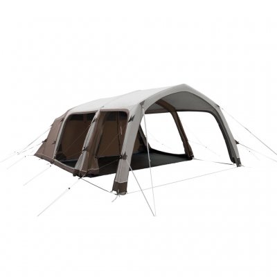 Den stora fronten på Outwell Boston 5 Air går öppna helt.