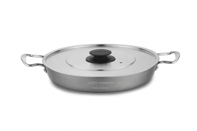 En lätt men kraftig aluminiumpanna 28 (Ø) cm