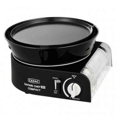Cadac Safari Chef 30 Compact med stekplatta.