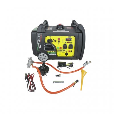 Alla tillbehör för att komma igång med elverket ingår.