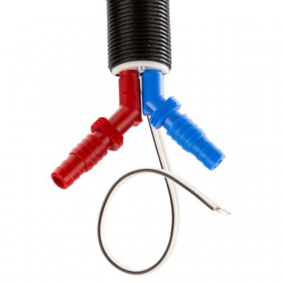 Anslutningar för vattenledningar på London blandare för husvagn och husbil..