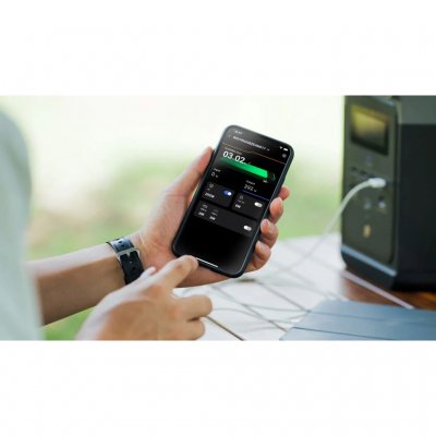 Styr din Power Station med EcoFlows app.