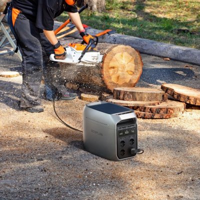 Perfekt i stället för elverk. Tyst och utan avgaser.