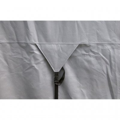 Förstärkta fästpunkter ger en bättre passform och skyddar mot slitage mot husvagnen eller husbilen.