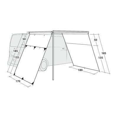 Mått med höjd bredd och djup