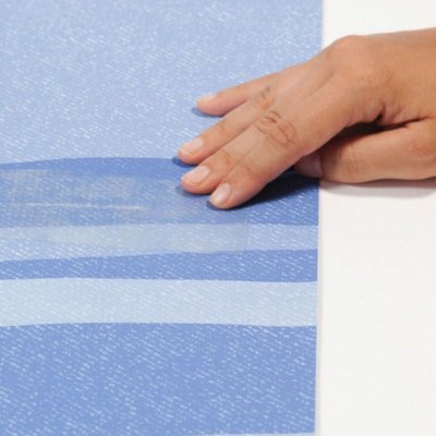 Genomskinliga lagningslappar för markiser