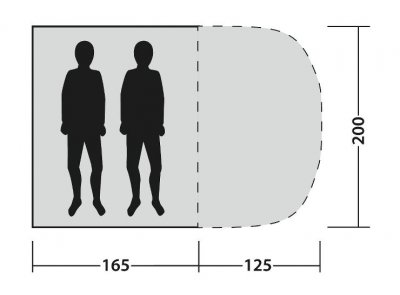 Outwell Whitby beach shelter