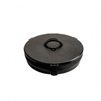 Viks ihop till en liten packstorlek på endast 37 x 8,2 cm (Dia.x H)