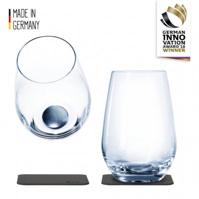 Silwy Magnetiska Drinkglas i kristall (2-pack)