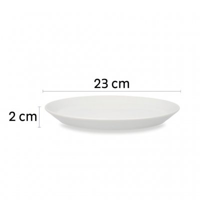 Mått för Silwy Magnetisk tallrik