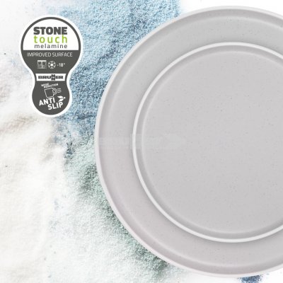 Brunner Midday Dolomit White 12 delar - Antislip