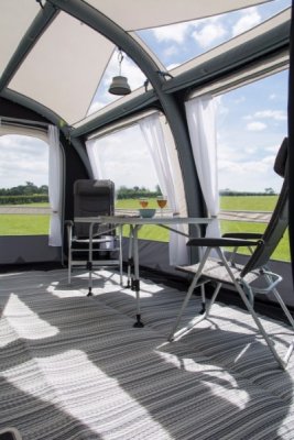 Ge ditt Dometic Ace Air Pro extra komfort med en continetal tältmatta.