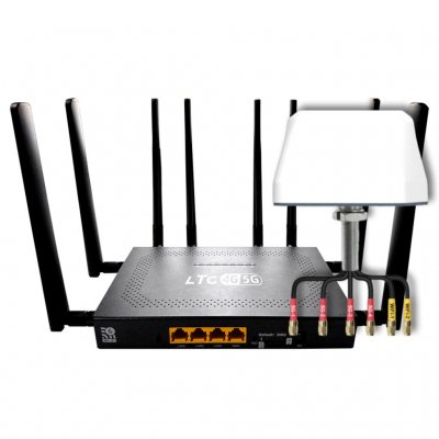 LTC 4G/5G Router med Kombinationsantenn