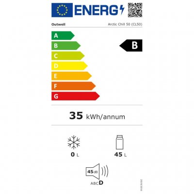 Energiklass B borgar för en lång drifttid på batteri.