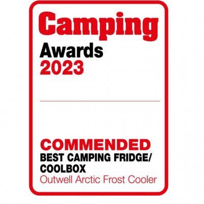 Outwell Arctic Frost 35 tilldelades en award för bästa campingfrys/kylbox vid Camping Awards 2023.