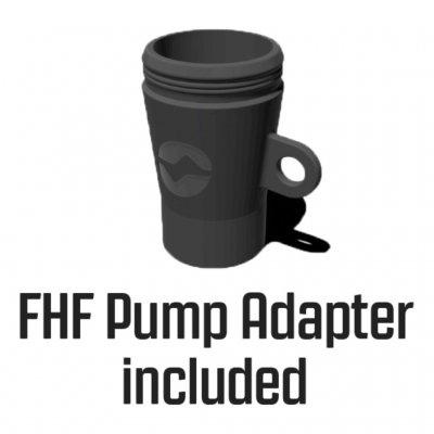 Adapter för vanliga madrasspumpar följer med.