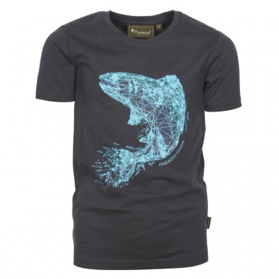 T-shirt för barn med fiskmotiv från Svenska Pinewood.