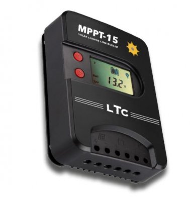 LTC Solpanelsregulator MPPT 15AMP Display - Fynd