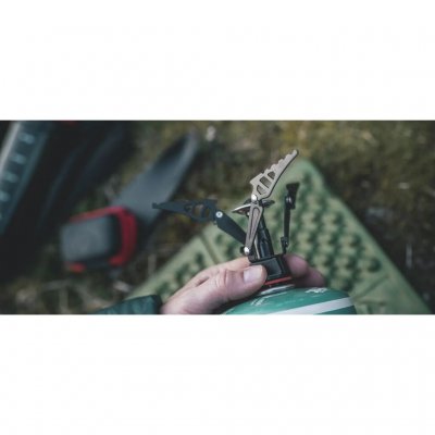 Portabelt och lätt gaskök som skruvas direkt på gasolflaskan