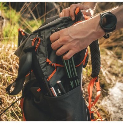 Extremt packvänlig pall - tar mycket liten plats i packningen.