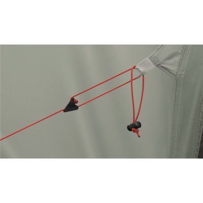 Enkelt justerbara tältlinor.