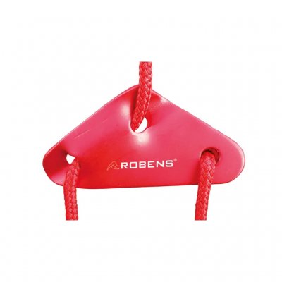 Röd färg gör dem enklare att se även vid sämre ljus.