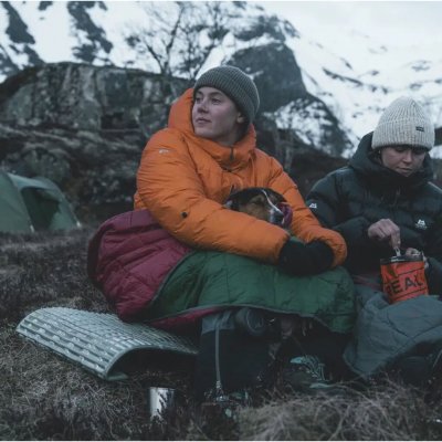 Mycket tåligt liggunderlag som kan ligga direkt på marken.