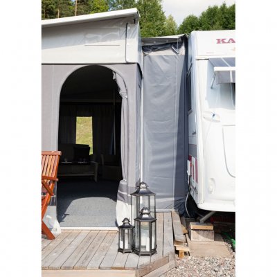 Svenska Tält Standby sluss från sidan