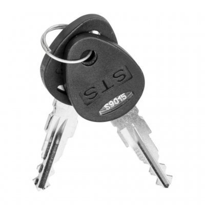 Nycklar ingår med dörrlåset