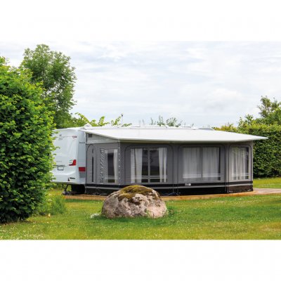 Svenska Tält Standby 5000 från 2022 med svart dekorrand