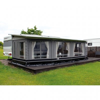 Svenska Tält Standby 7000 från 2022 med svart dekorrand