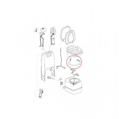 Thetford Spolslang med munstycke C200