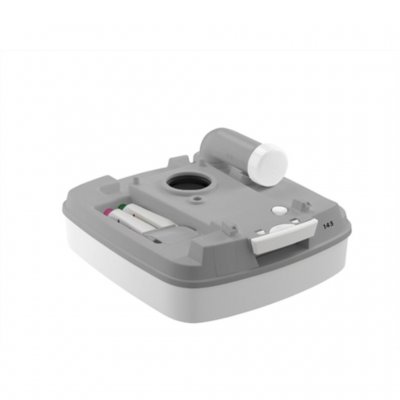 Avfallstank på 15 liter på Thetfords bärbara toalett.