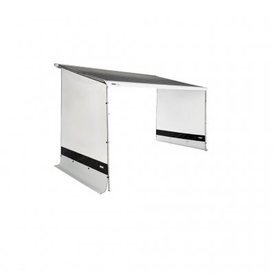 Montera två väggar för ett ännu bättre skydd.