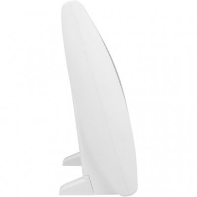 Smal design gör att den passar både i tält och förtält